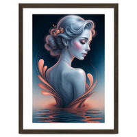 The Beauty of a Woman in an Exotic Pose