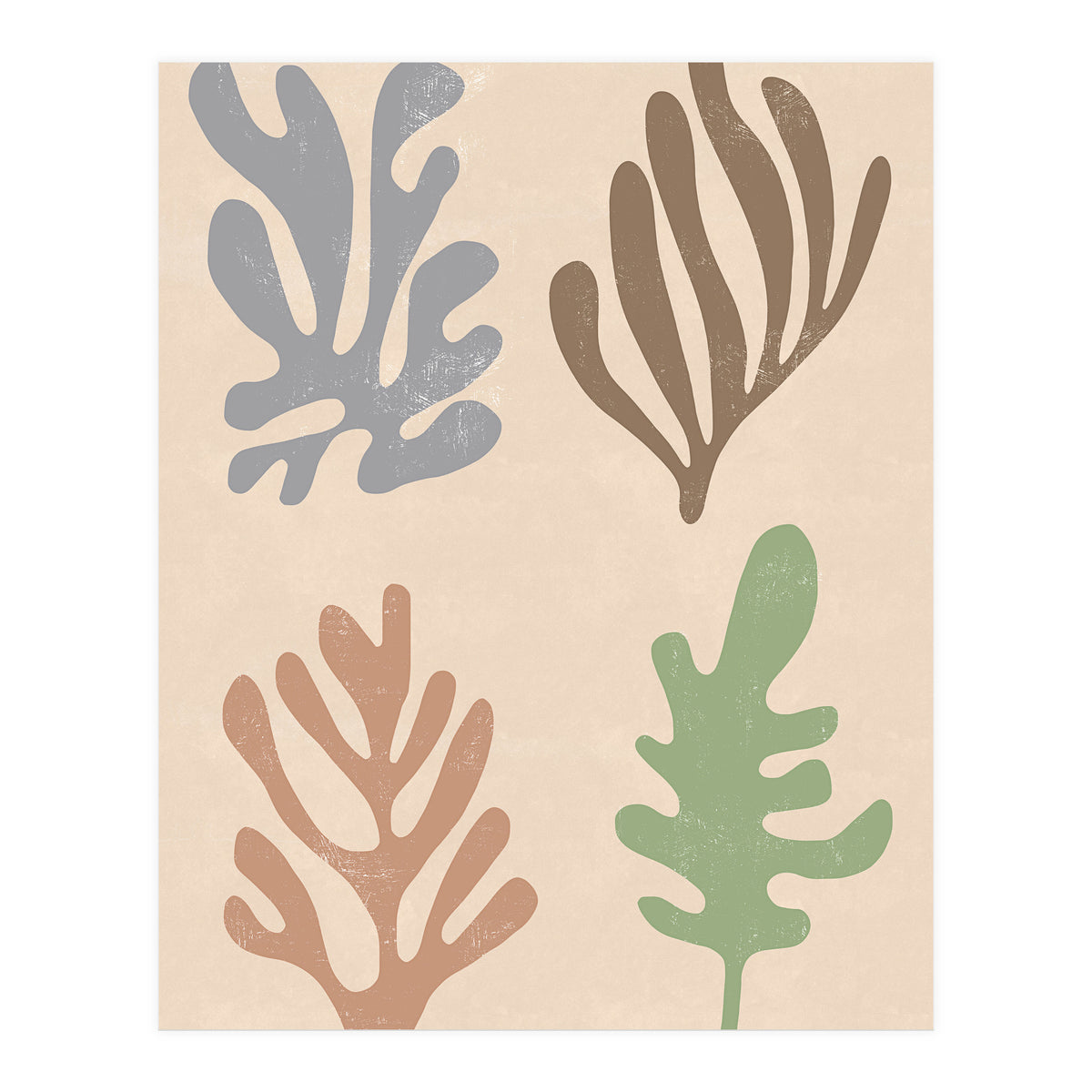 Matisse Leaves III (Print Only)