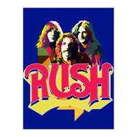 Rush Rock In Rio Pop Art WPAP (Print Only)