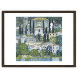 Gustav Klimt – Kirche in Cassone (1913) | Vibrant Landscape Masterpiece Art Print thumbnail