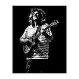 Pat Metheny American Jazz Guitarist Legend in Monochrome (Print Only) thumbnail