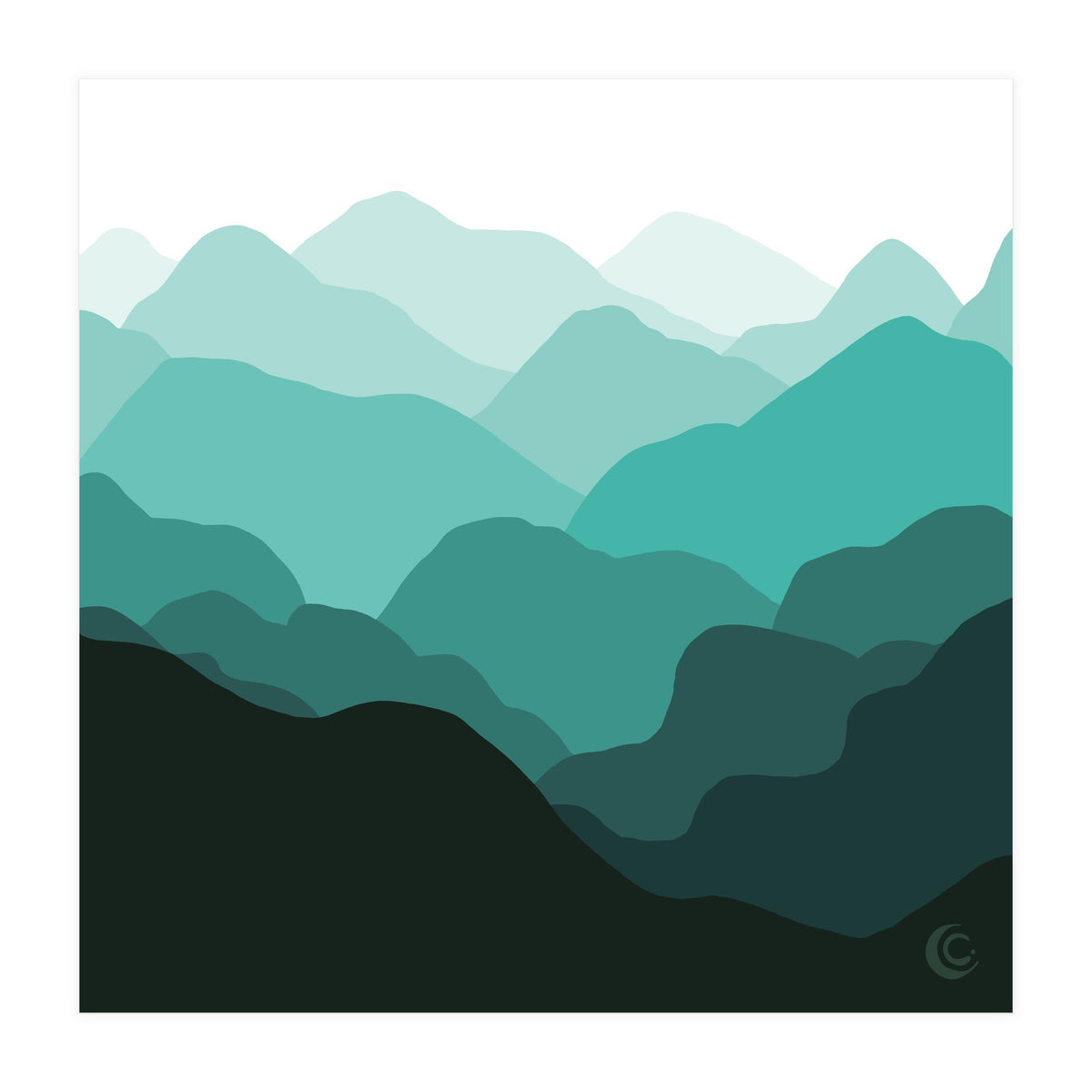 Carefree (Layers) (Print Only)