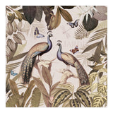Vintage Sepia Exotic Peacocks Jungle (Print Only) thumbnail