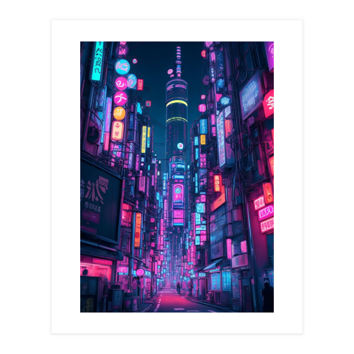 Tokyo City Neon (Print Only)