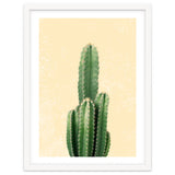 Tall Cactus, Minimal Desert Saguaro Art thumbnail