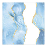 Blue & Gold Glitter Agate Texture 07 (Print Only) thumbnail