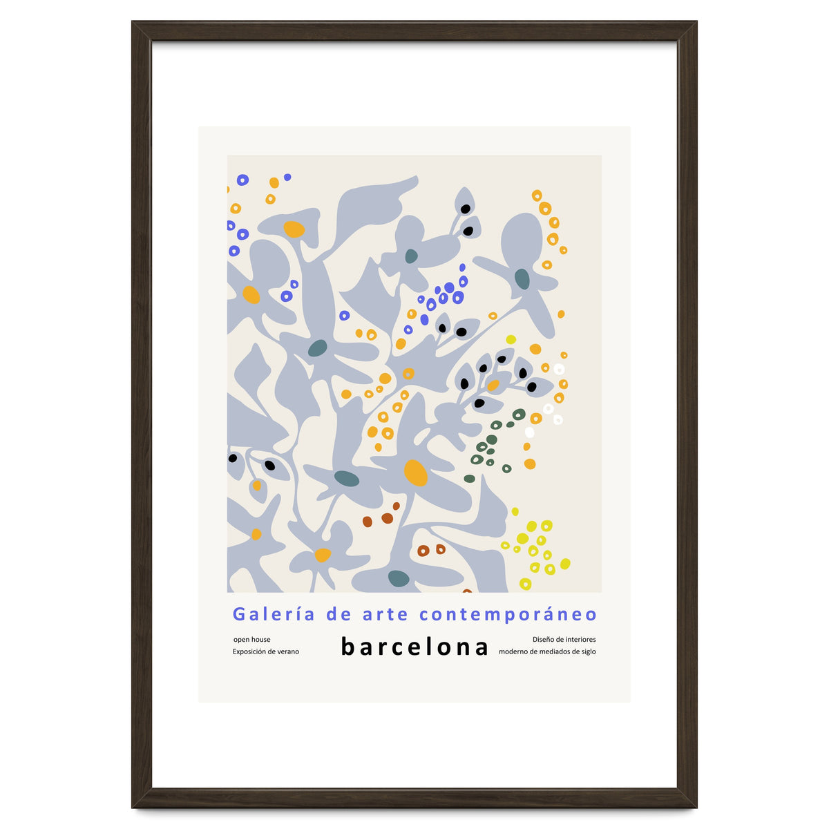 Contemporary art gallery Barcelona design and interior