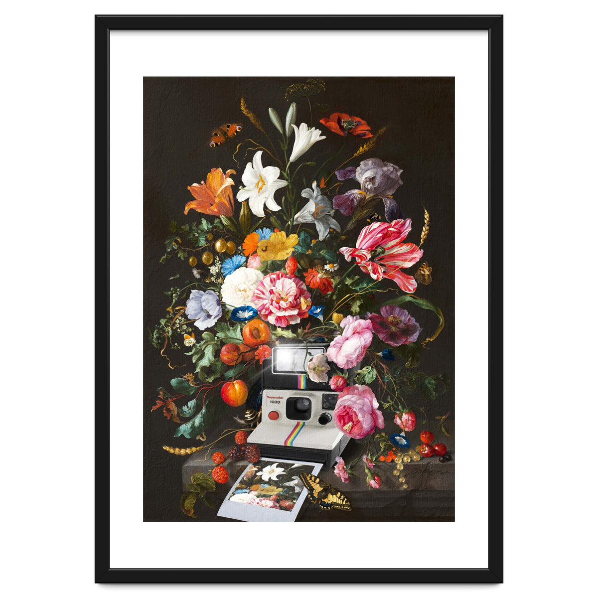 Floral Instant Photo