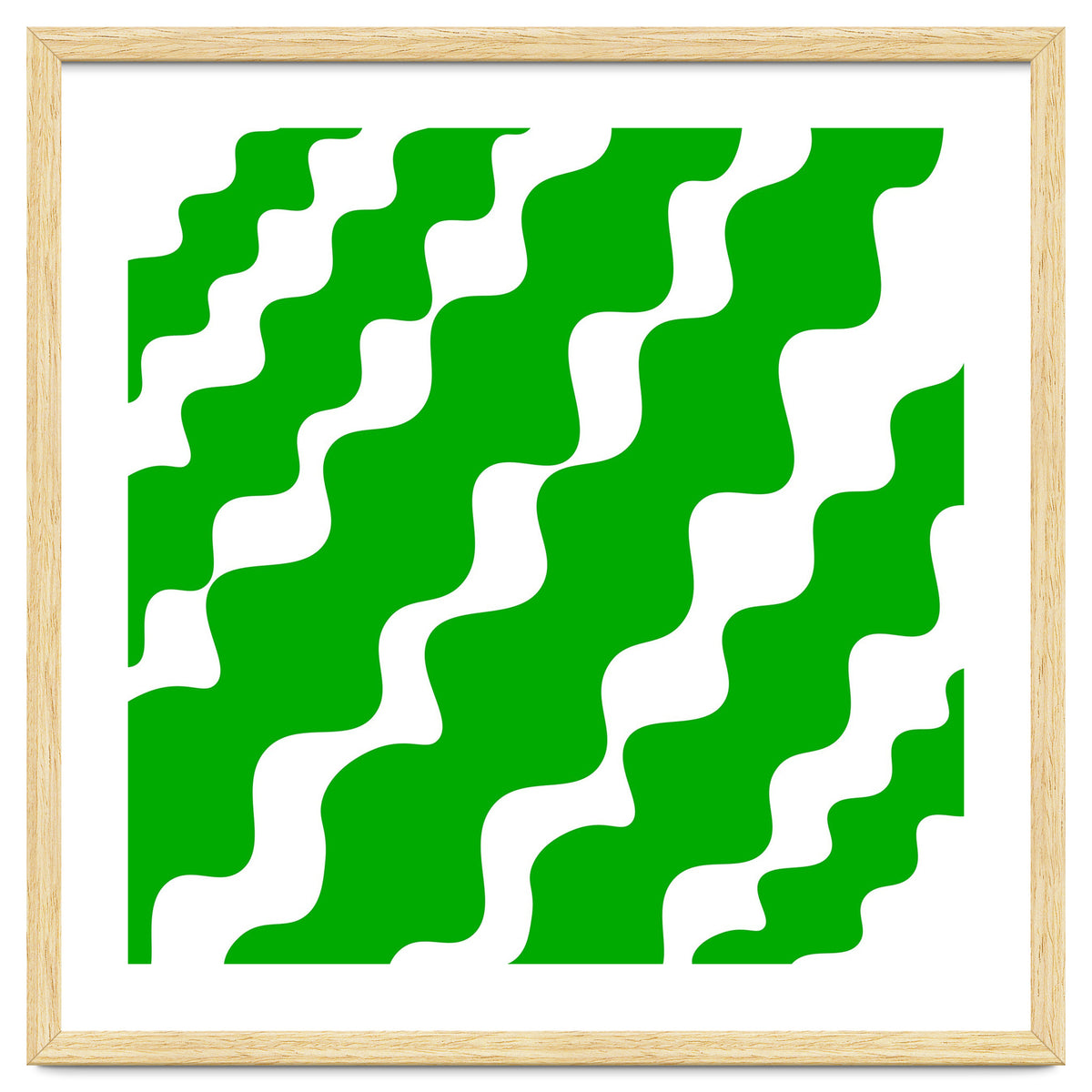 Green Wavy