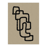 Black Minimalist Lines (Print Only) thumbnail