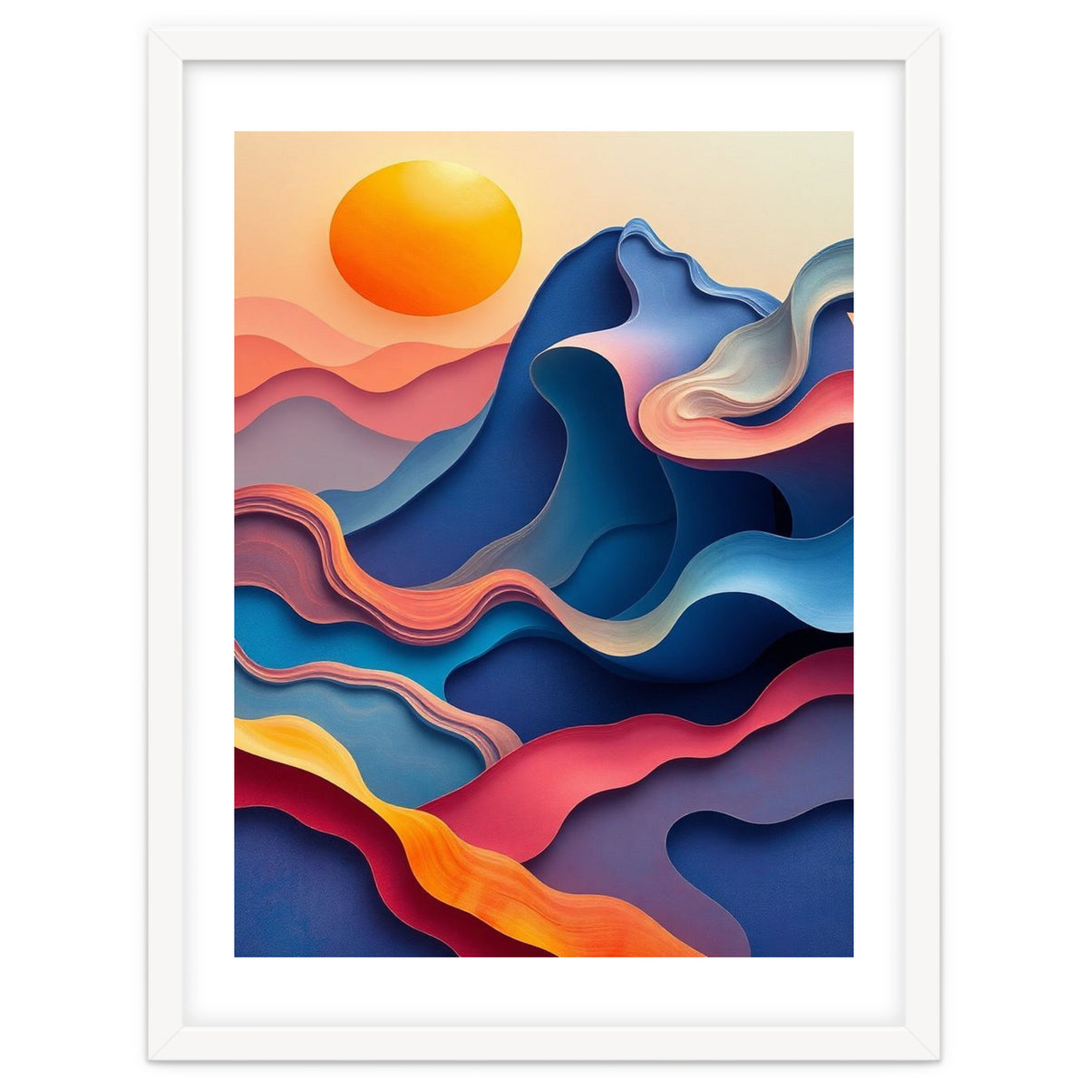 Sunset Over the Reef