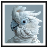 White Cockatoo Bird Portrait Close Up thumbnail