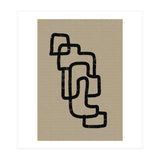Black Minimalist Lines (Print Only) thumbnail