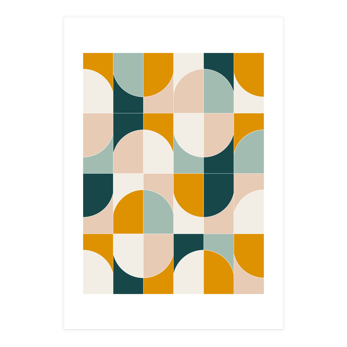 Bold Geo Tiles 01 (Print Only)