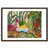Tropical Table of Lemons still life expressionism oil thumbnail