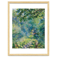 Renoir Path in the Forest Impressionist Landscape