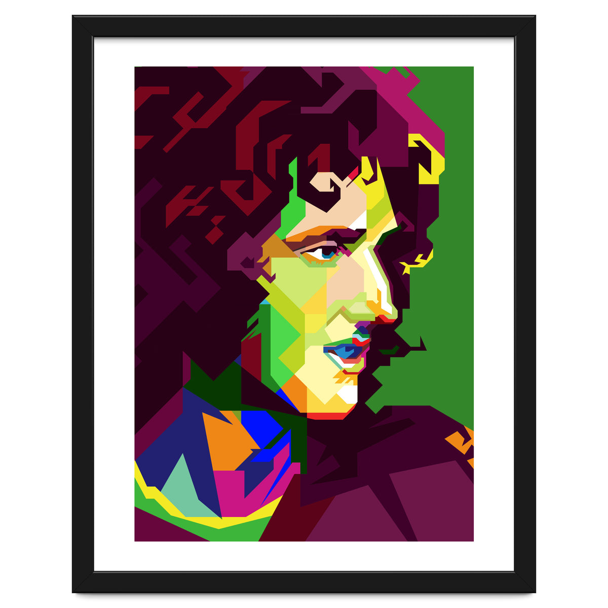 Brian Harold May Pop Art WPAP