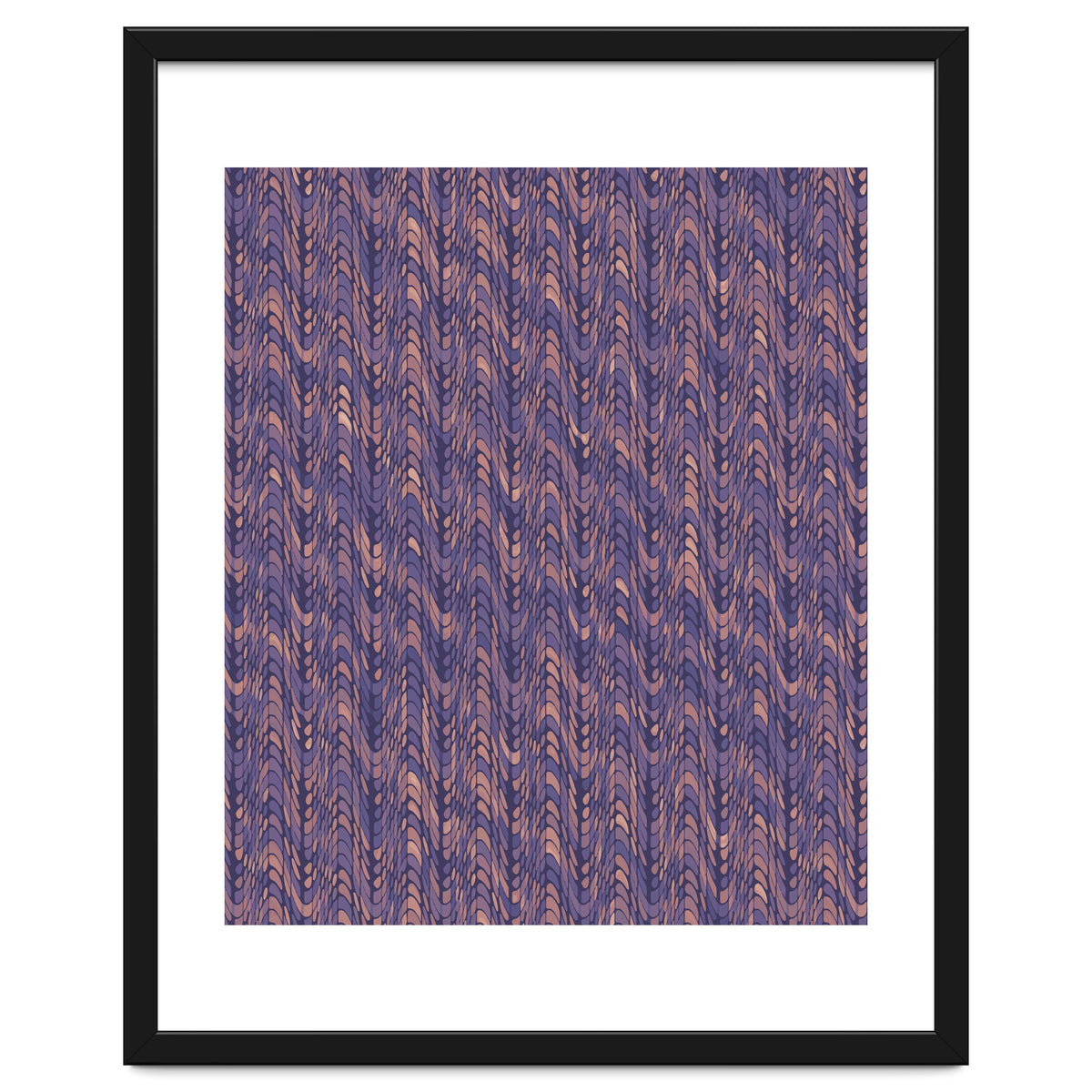 End Of Silence, Dark Purple Neutral Graphic Design, Eclectic Texture Pattern