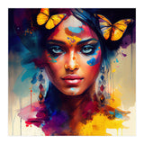 Butterfly Crown Hindu Portrait (Print Only) thumbnail