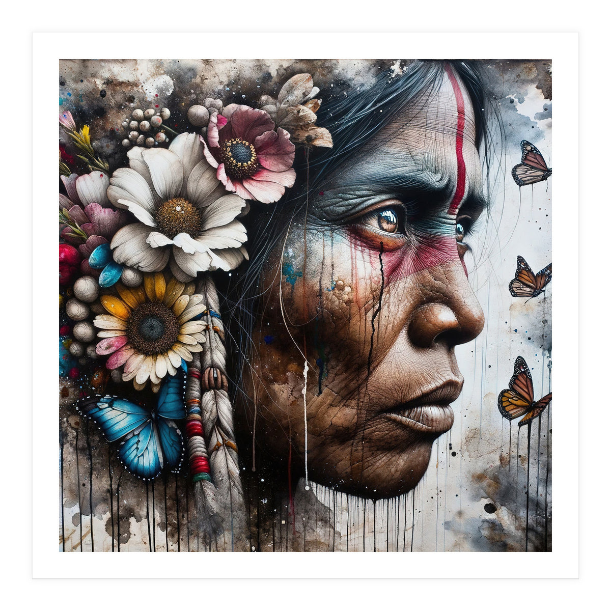 Weathered Bloom Profile (Print Only)