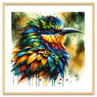 Vibrant Tropical Bird Portrait
