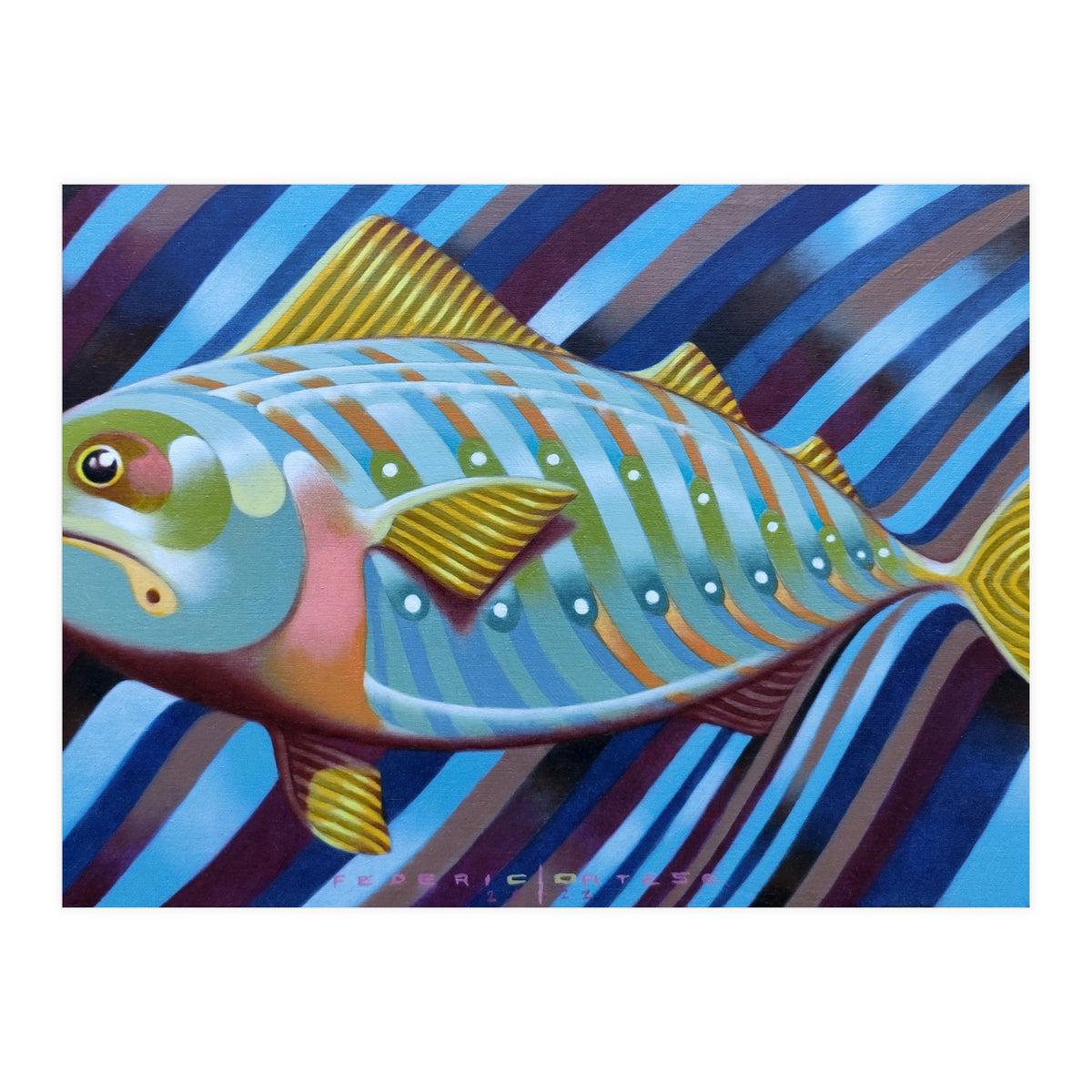 Blue fish (Print Only)