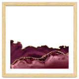 Burgundy & Gold Agate Texture 30 thumbnail