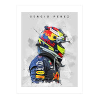 Sergio Perez (Print Only)