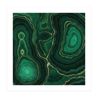 Malachite Texture 09 (Print Only)