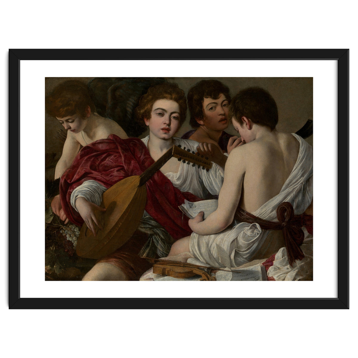 Caravaggio – The Musicians (c.1595)