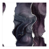 Black & Silver Glitter Agate Texture 06  (Print Only) thumbnail