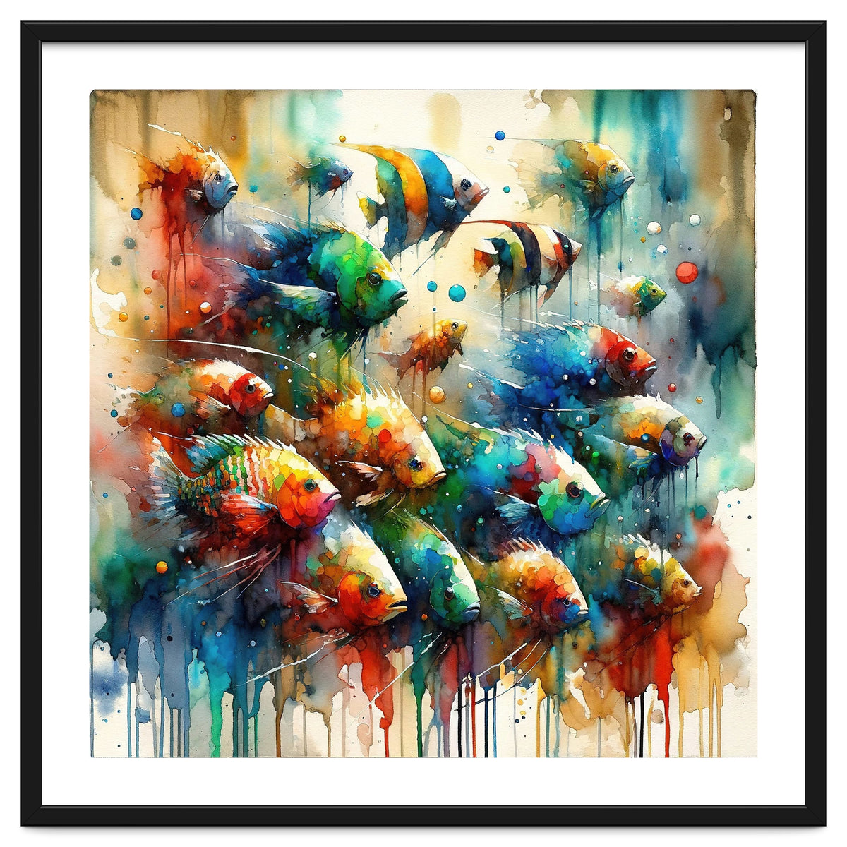 Colorful Aquarium Fish