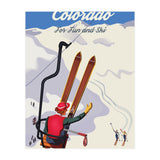 Colorado For Fun And Ski (Print Only) thumbnail