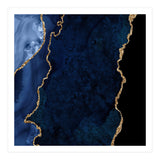 Navy & Gold Agate Texture 15 (Print Only) thumbnail