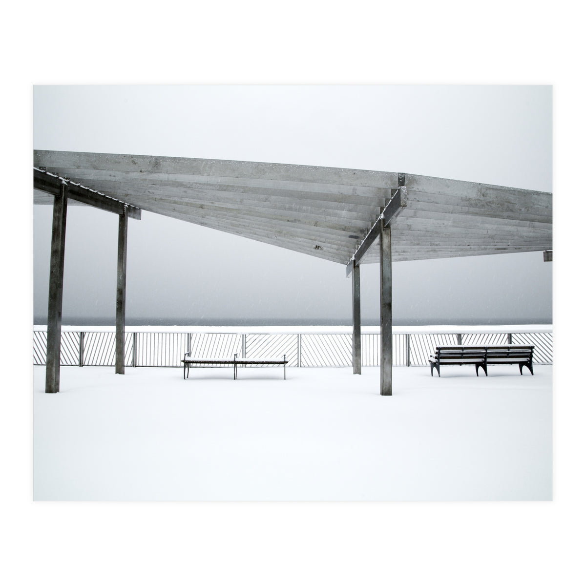 Rest point - Winter seascape (Print Only)