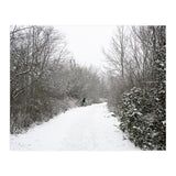 Walking through the snow park (Print Only) thumbnail