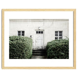 White door K between the green botanical gate thumbnail