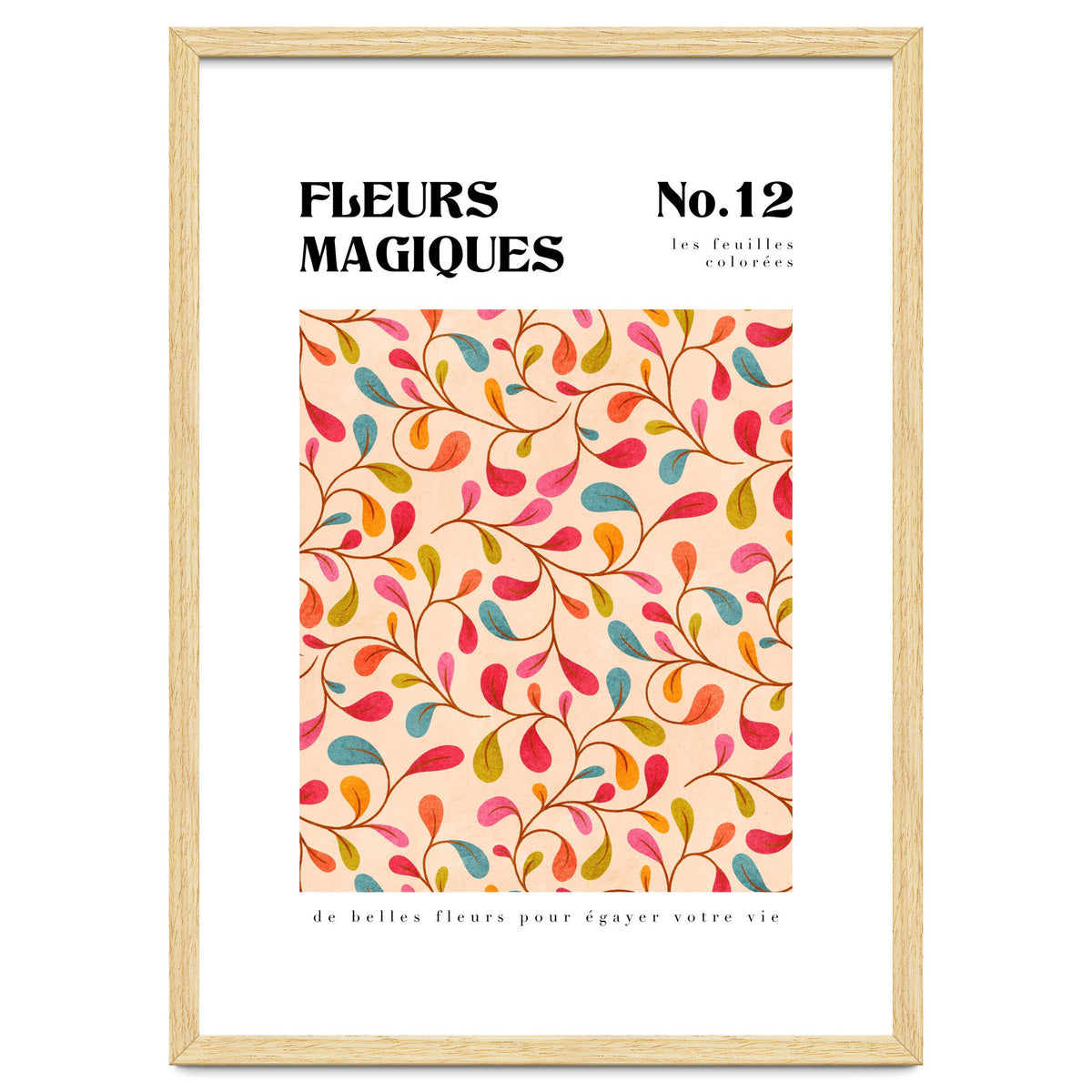 Magical Flowers No.12 Coloured Leaves