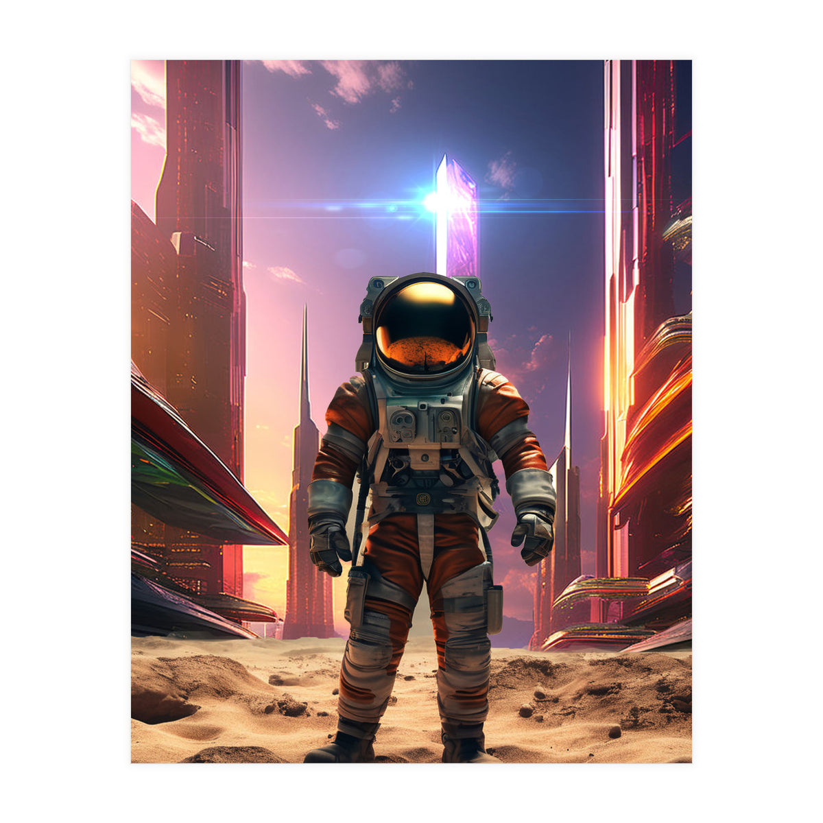 astronaut's final mission (Print Only)