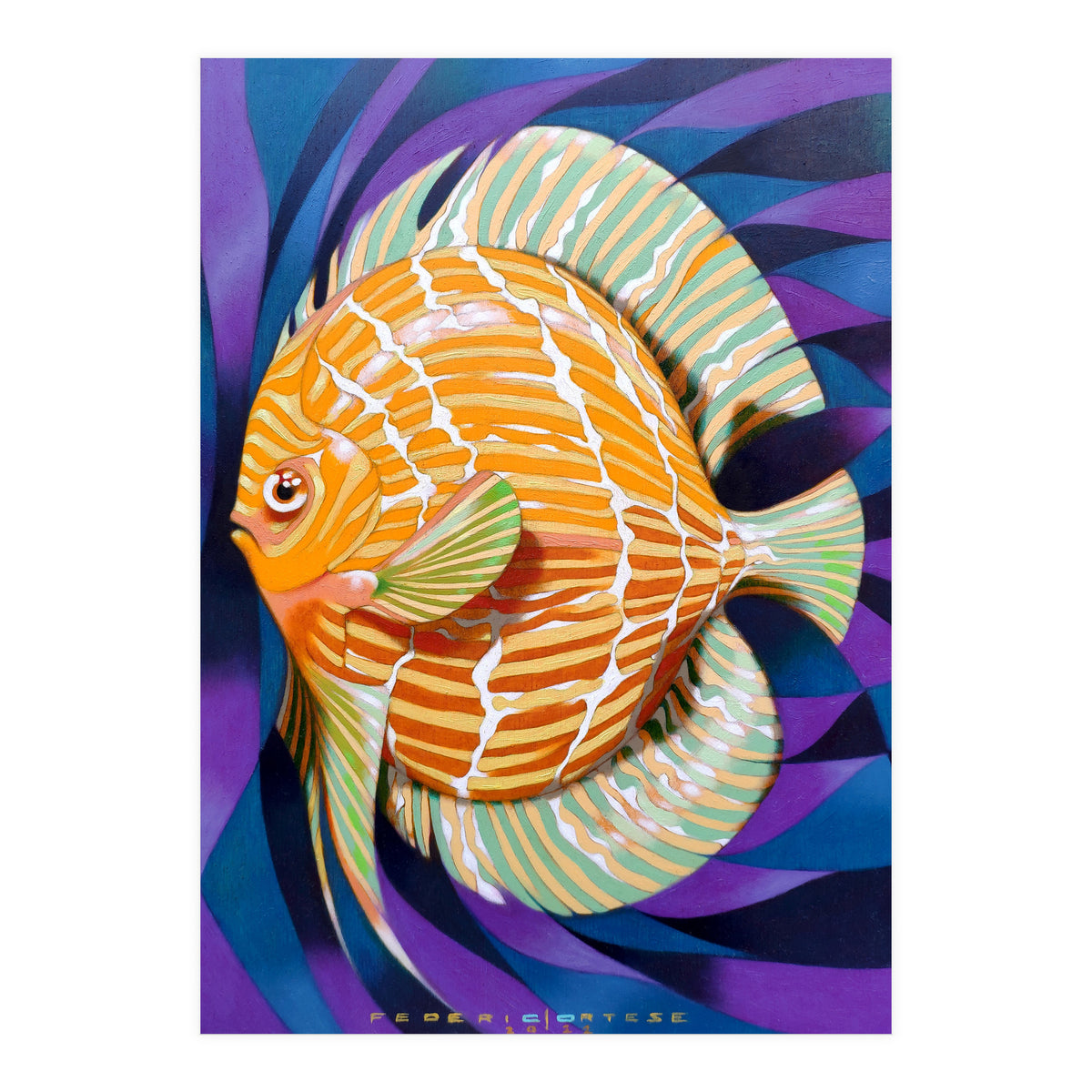 Yellow fish (Print Only)
