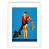 Pinup Girl And Dog Tricks thumbnail