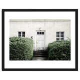 White door K between the green botanical gate thumbnail
