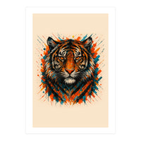 Tiger Animal Watercolor (Print Only)