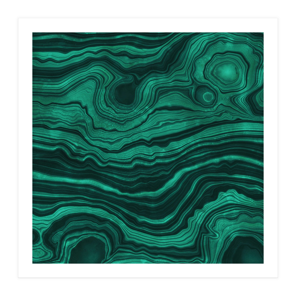 Malachite Texture 01 (Print Only)