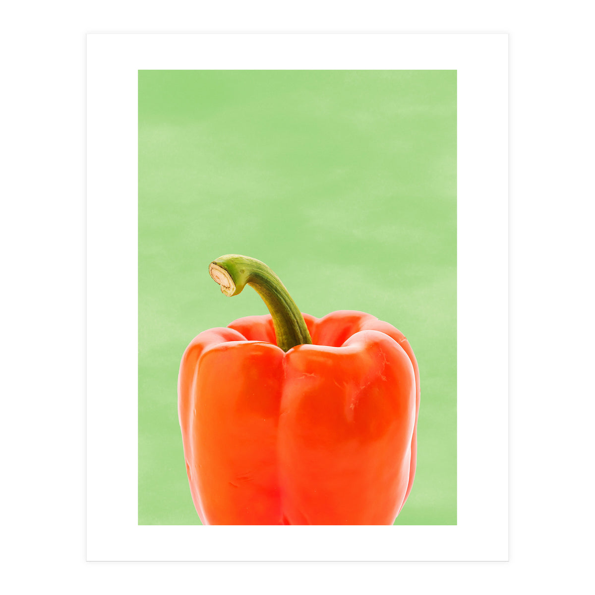 Red Bell Pepper, Fresh Kitchen Art, Capsicum Chilli (Print Only)