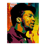 Fred Hampton Colorful Abstract Art (Print Only) thumbnail