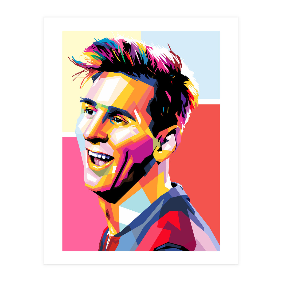 Lionel Leo Messi (Print Only)