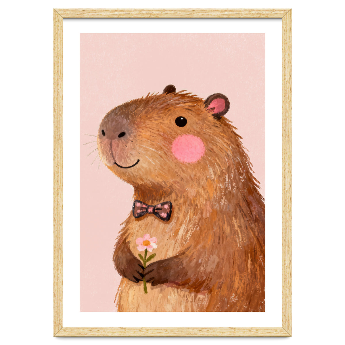 Capybara Kindergarten Nursery Art