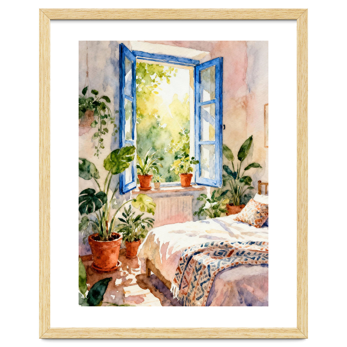Matisse Inspired Bedroom