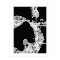 Black and White Abstract (Print Only)
